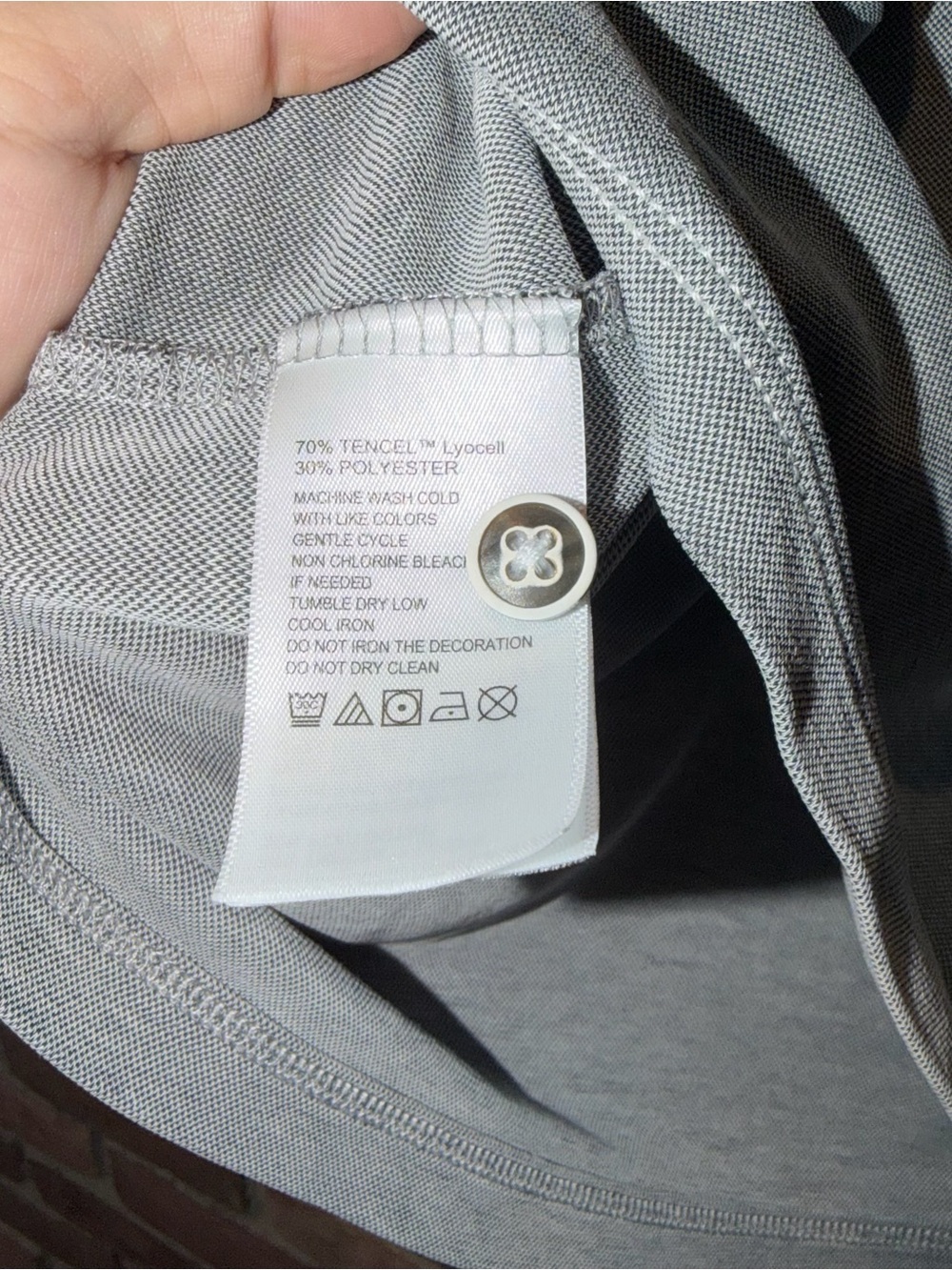 Tommy Bahama Short Sleeve Gray Polo ✨🌴 - Picture 4 of 6